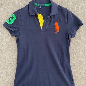 Ralph Lauren Blue Polo Tee